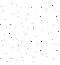 Noordwand Papier peint Mondo baby Little Stars Beige et blanc