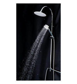 RIDDER Ensemble de douche sous forme de pluie Monaco Chrome