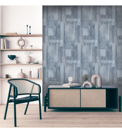 DUTCH WALLCOVERINGS Papier peint Wood Gris