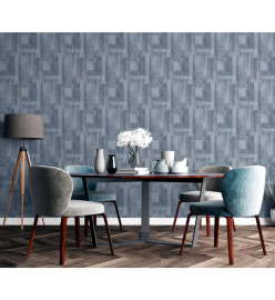 DUTCH WALLCOVERINGS Papier peint Wood Gris