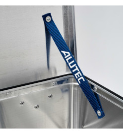 ALUTEC Boîte de rangement en aluminium CLASSIC 93 L