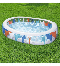 Bestway Piscine familiale elliptique 229x152x51 cm 542 L