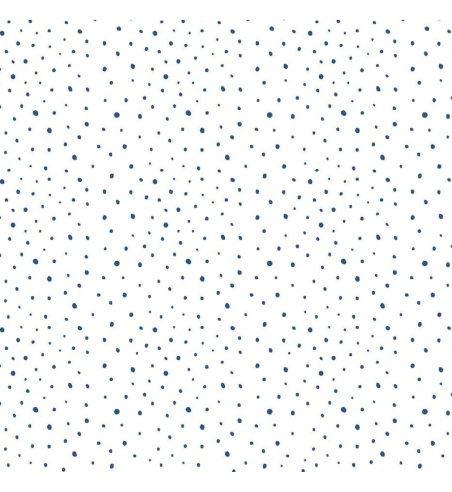 Noordwand Papier peint Mondo baby Confetti Dots Blanc, bleu et beige