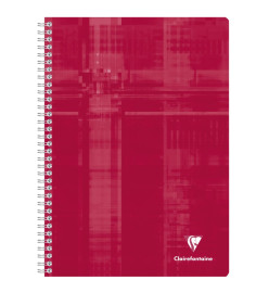 Clairefontaine Cahiers à reliure spiralée A4 90 Feuilles réglure 5 pcs