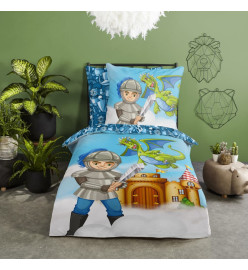 Good Morning Housse de couette pour enfants Knight 135x200 cm