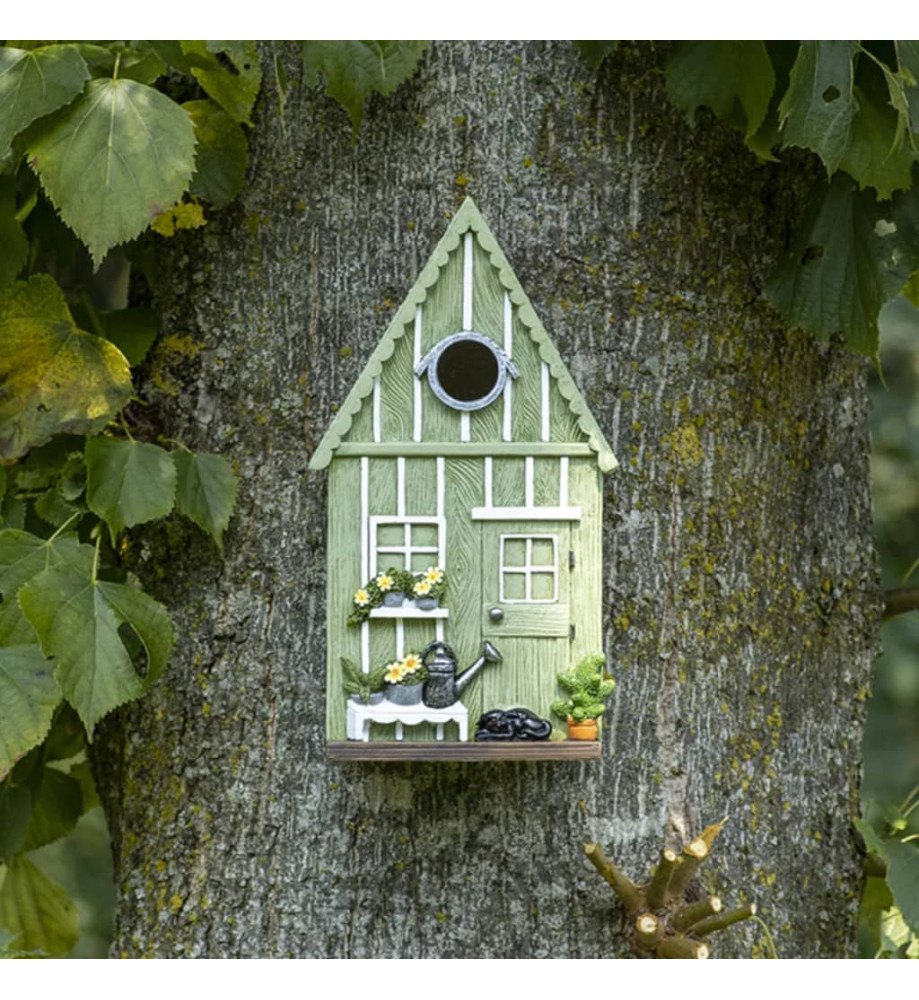 Esschert Design Nichoir à oiseaux mésanges Abri de jardin