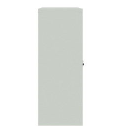 Classeur gris clair 90x40x105 cm acier