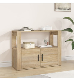 Buffet Chêne sonoma 80x30x60 cm Bois d'ingénierie