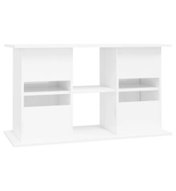 Support d'aquarium blanc brillant 101x41x58cm bois d'ingénierie