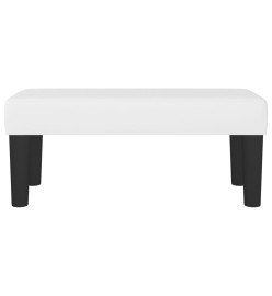 Banc Blanc 70x30x30 cm Similicuir