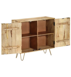 Buffet 80x30x75 cm Bois de manguier solide