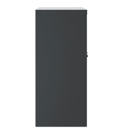 Classeur anthracite 79x40x90 cm acier