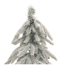 Sapin de Noël artificiel avec neige floquée 180 cm