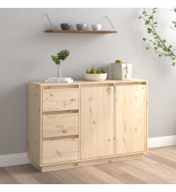 Buffet 111x34x75 cm Bois massif de pin