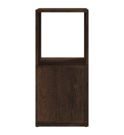 Armoire rotative Chêne fumé 34,5x34,5x75,5 cm Aggloméré