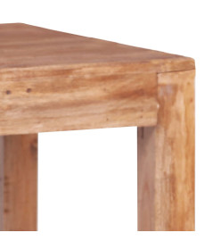 Table basse 53 x 50 x 50 cm Bois de récupération massif