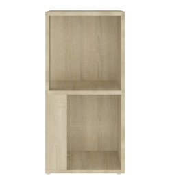 Armoire d'angle Chêne sonoma 33x33x67 cm Aggloméré