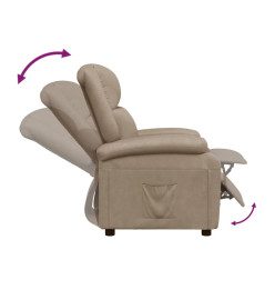 Fauteuil inclinable Cappuccino Similicuir