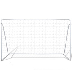 Cage de but de football 240 x 90 x 150 cm Acier