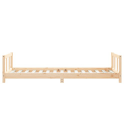 Cadre de lit pour enfant 90x190 cm Bois de pin massif