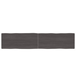 Dessus de table bois chêne massif traité bordure assortie