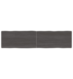 Dessus de table bois chêne massif traité bordure assortie