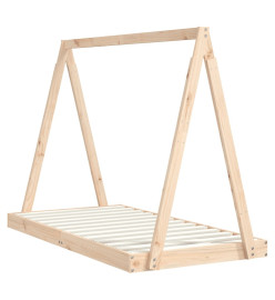 Cadre de lit pour enfant 80x160 cm bois de pin massif