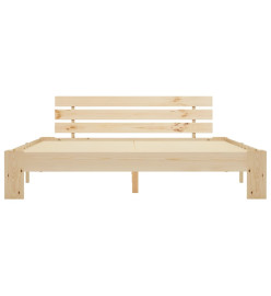 Cadre de lit Bois de pin massif 180 x 200 cm
