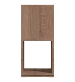 Armoire rotative Chêne Sonoma 34,5x34,5x75,5 cm Aggloméré