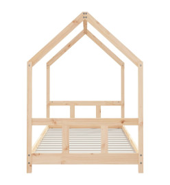 Cadre de lit pour enfants 90x200 cm bois de pin massif