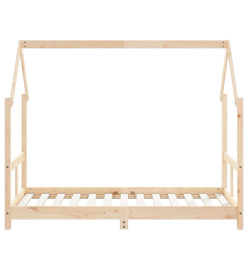 Cadre de lit pour enfant 80x160 cm bois de pin massif