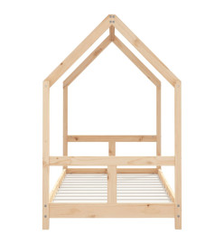 Cadre de lit pour enfant 80x160 cm bois de pin massif