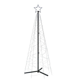 Arbre de Noël cône 200 LED Bleues 70x180 cm