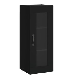 Armoire murale noir 34,5x34x90 cm