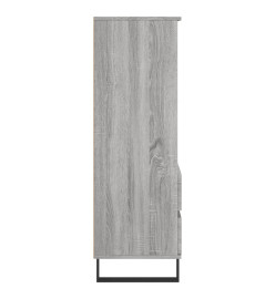 Buffet haut Sonoma gris 40x36x110 cm Bois d'ingénierie