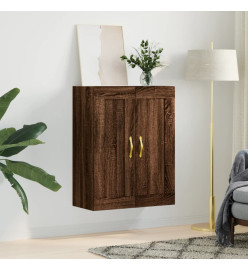 Armoire murale chêne marron 69,5x34x90 cm bois d'ingénierie