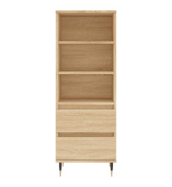 Buffet haut Chêne sonoma 40x36x110 cm Bois d'ingénierie