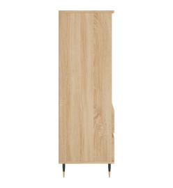 Buffet haut Chêne sonoma 40x36x110 cm Bois d'ingénierie