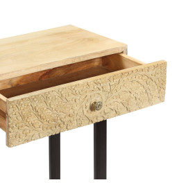 Table console Bois de manguier massif 102 x 30 x 79 cm