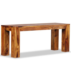 Banc Bois de Sesham massif 110 x 35 x 45 cm