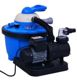 Pompe de filtration à sable avec minuterie 450 W 25 L