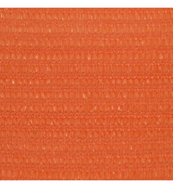 Voile d'ombrage 160 g/m² Orange 2x5 m PEHD