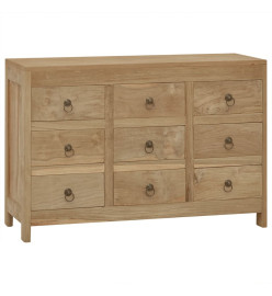 Commode 80x30x55 cm Bois massif de teck