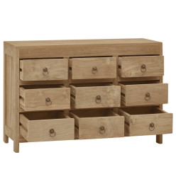 Commode 80x30x55 cm Bois massif de teck