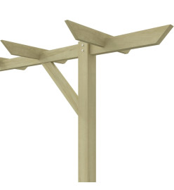 Pergola de jardin 200 x 40 x 205 cm Bois