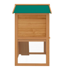 Clapier d'extérieur Enclos pour petits animaux 3 portes Bois