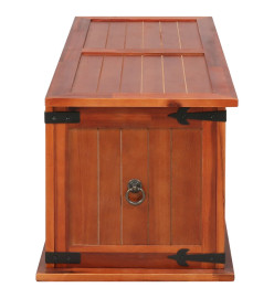 Coffre de rangement 90x45x40 cm Bois d'acacia solide