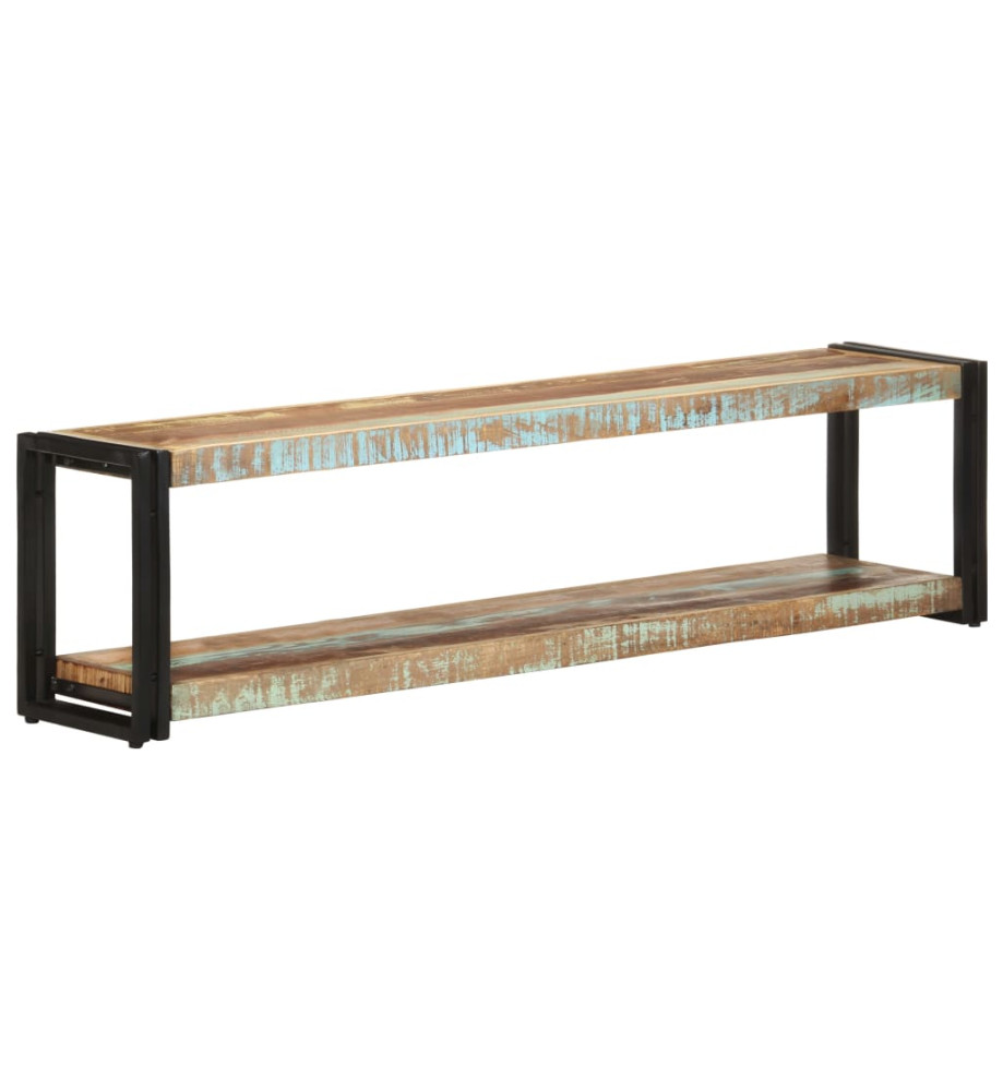 Meuble TV 150x30x40 cm Bois de récupération massif Meuble TV 150x30x40 cm Bois de récupération massif