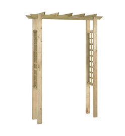 Arche pour rosiers 150 x 60 x 204 cm Bois imprégné