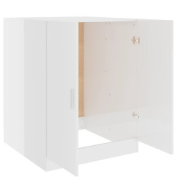 Meuble pour machine à laver Blanc brillant 71x71,5x91,5 cm